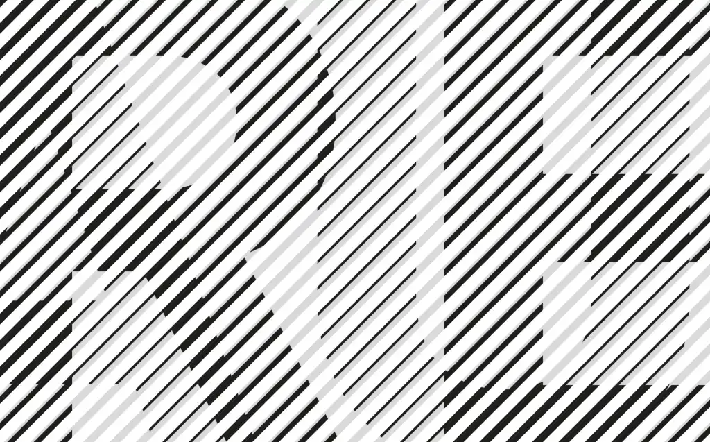 Grafisches Spiel mit der Wahrnehmung für die Schule Schendlingen