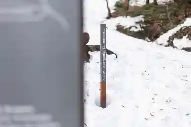 Signaletik Schlossbergtrail Bregenz